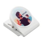 metalen clip met magneet aan de achterzijde.