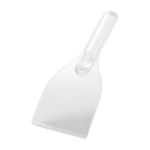 plastic ijskrabber.