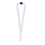 polyester lanyard met karabijnhaak en gesp