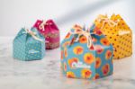 zeshoekige geschenkdoos hexacord custom made