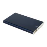 powerbank ral 4000 mah met usb oplaadkabel - blauw