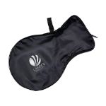 houten rackets met afbeelding van speelbord.