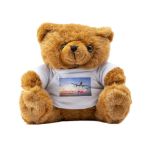 knuffelbeer met witte t-shirt tampam