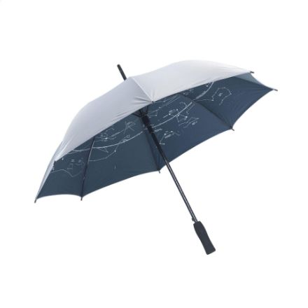 stormparaplu met 190 t nylon bespanning.