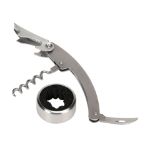 2-delige wijngeschenkset: kelnermes-druppelvanger