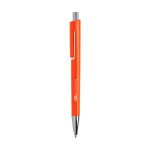 blauwschrijvende balpen met uniek design.