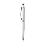 touch pen blauwschrijvend met aluminium houder