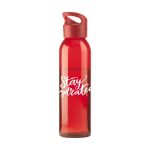waterfles van helder tritan kunststof. 650 ml
