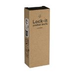 zakmes lockit met houten heft en scherp rvs lemmet