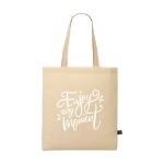 vilten winkeltas met katoenen hengsels