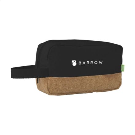 eco kurk toilettas met rits en draaglus