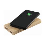 bamboe 8000 mah draadloze oplader