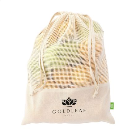 natura organic mesh bag fruitzakje
