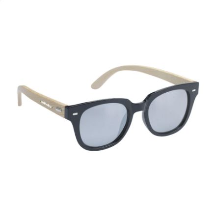 havana zonnebril met spiegelglazen uv 400