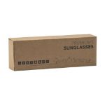havana zonnebril met spiegelglazen uv 400