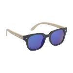 havana zonnebril met spiegelglazen uv 400