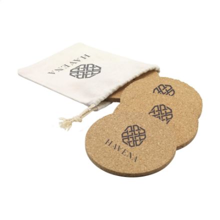 kurk coaster set onderzetters