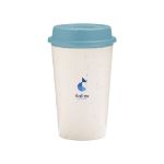 dubbelwandige beker recycled materiaal 340 ml