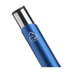 ebony recycled aluminium pennen blauwschrijvend