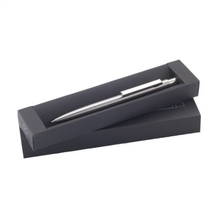 recycled roestvrij stalen pen blauwschrijvend