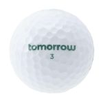 tomorrow golf single pack recycled golf bal