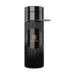 join the pipe atlantis ring drinkfles zwart 500 ml