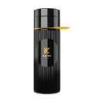 join the pipe atlantis ring drinkfles zwart 500 ml