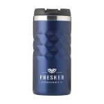 geometric recycled staal thermosbeker 280 ml