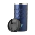 geometric recycled staal thermosbeker 280 ml