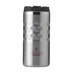geometric recycled staal thermosbeker 280 ml