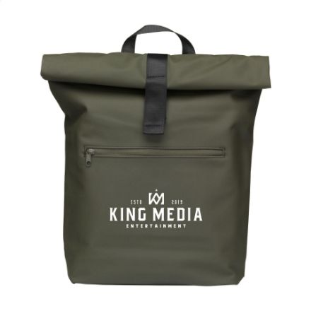 lennon roll-top recycled pu rugzak