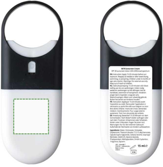 tampondruk (25 x 25 mm)