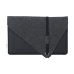 recycled vilt en appel leder laptoptas 14 inch