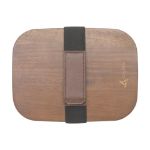 lunchbox van recycled rvs en acaciahout