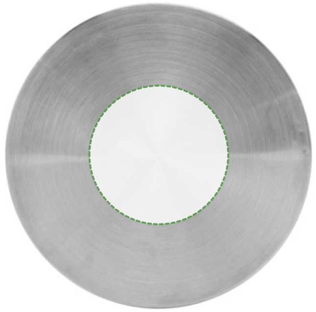 lasergravering (Ø 50 mm)