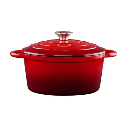 geëmailleerde gietijzeren braadpan granny