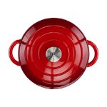 geëmailleerde gietijzeren braadpan granny