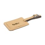 recycled leder bagagelabel