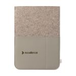 recycled vilt en appelleer laptoptas 16 inch