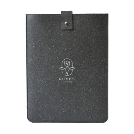 recycled leder laptoptas 16 inch