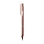 ebony recycled aluminium rose gold pen blauwe inkt