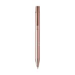 ebony recycled aluminium rose gold pen blauwe inkt