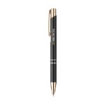ebony recycled aluminium rose gold pen blauwe inkt