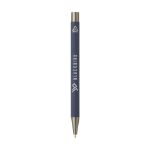 brody recycled aluminium softtouch pen blauwe inkt