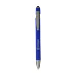 luca stylus recycled alu softtouch pen blauwe inkt