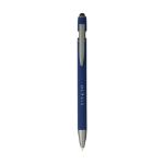 luca stylus recycled alu softtouch pen blauwe inkt