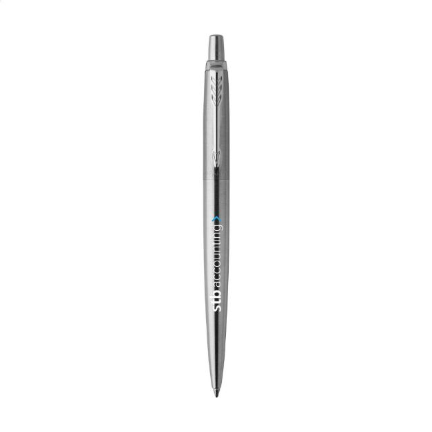 parker jotter rvs balpen blauwe inkt