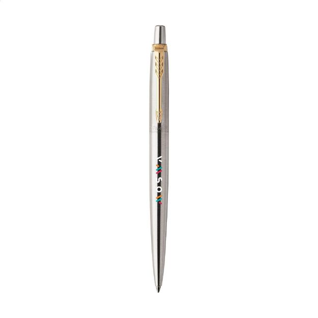 parker jotter gerecyclede rvs balpen blauwe inkt