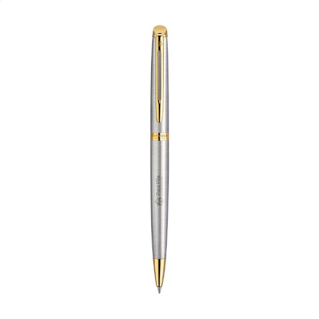 waterman hémisphère silver blauwe inkt
