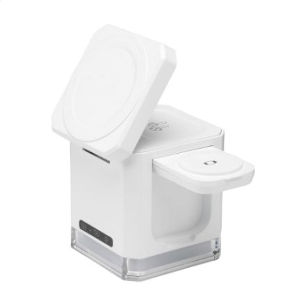 recycled abs 3-in-1 oplaadstandaard en snellader